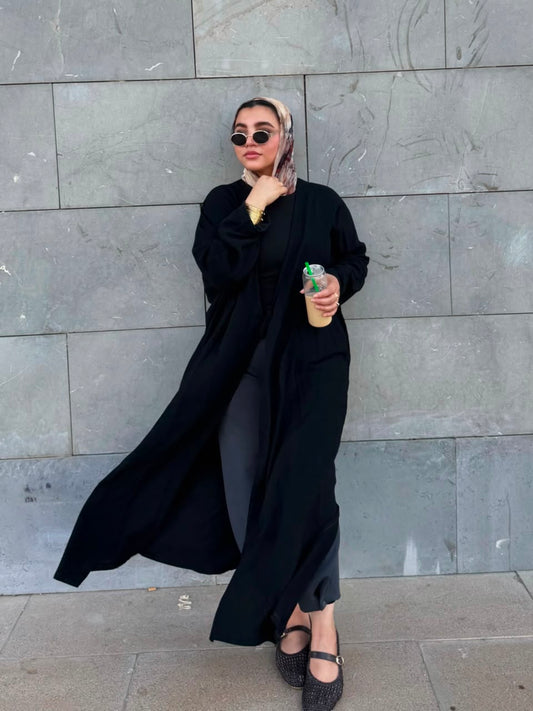 Essential Black Cardigan