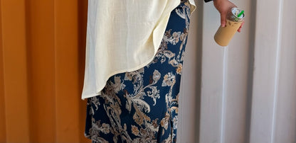 Soft Satin Essential Skirt